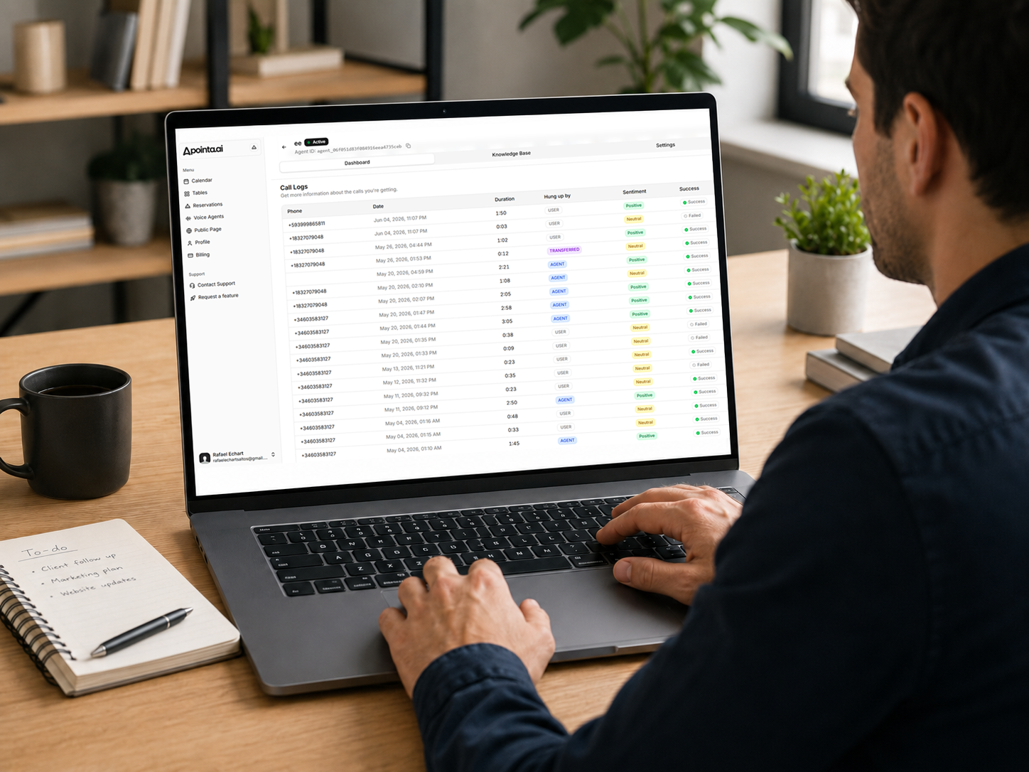 Manage everything from your dashboard